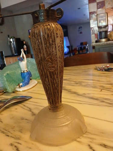 Lampe delatte art deco - delatte,