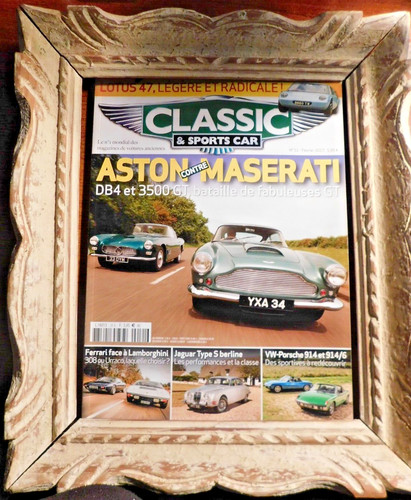 Classic sports car aston - classic,