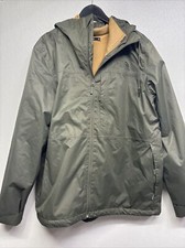 The North Face Hommes Vert Marron Isolé Carto Triclimate Veste Taille XL #Z3A