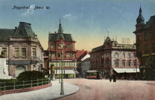 Cpa nagyvárad bémer tér - cpa,