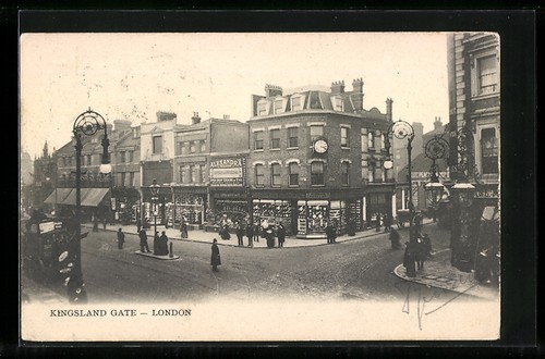 Londres kingsland gate carte - londres,,