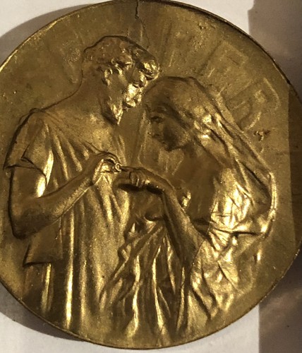 Médaille mariage semper - semper, en