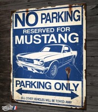 Plaque métal déco 40x30cm "