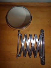 Miroir mural accordéon métal