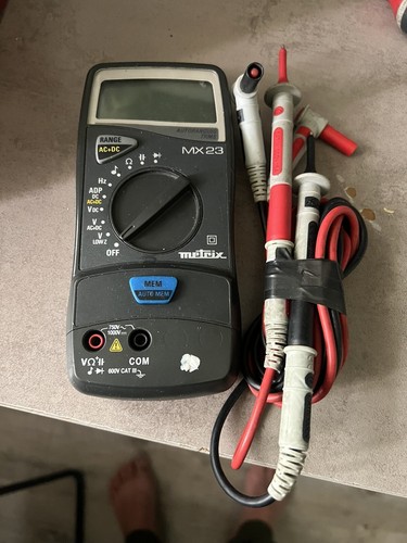 Metrix mx23 multimètre - metrix,