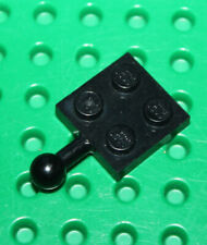 Lego Black Plate Modified 2x2