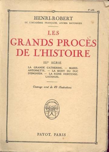 Les grands proces - proces, de