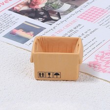 2 Pcs Maison de Poupée Carton Rangement Boite Décoration Miniaturized Paysage