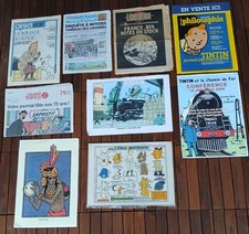 Hergé/Tintin Divers Journaux , Affiches , à Découper  L ' Ile Mystérieuse