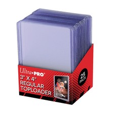 25 Toploaders Ultra Pro 3 x 4"