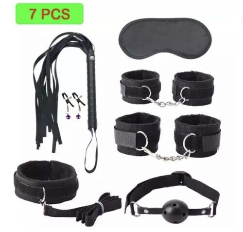 Kit bondage bâillon fouet - de,