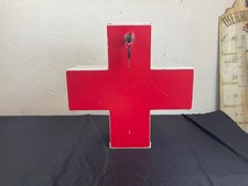 vintage originale 1950 ARMOIRE murale à PHARMACIE d école en Métal