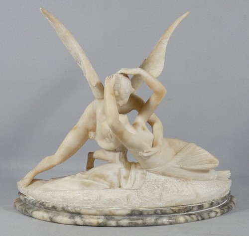 Psyché amour sculpture - et, en