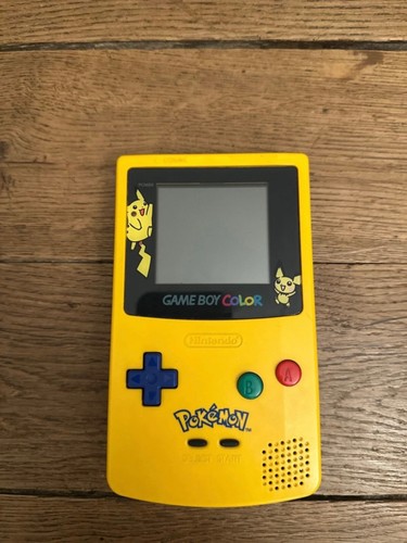 Game boy color - color, pikachu