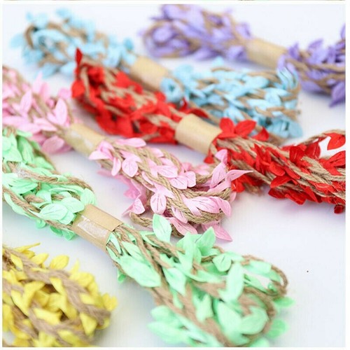10m artificiel feuilles - 10m, jute