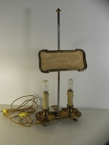 Lampe ancienne bougeoir - , à