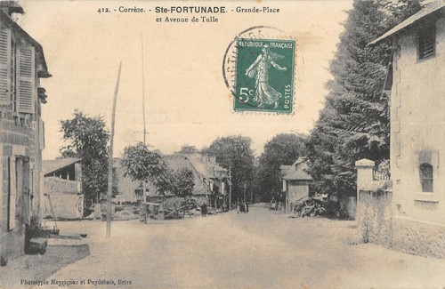 Cpa saint fortunade - cpa,