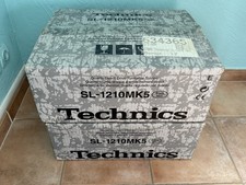 Paire de platine vinyle Technics SL-1200 MK5 NEW Neuf Jamais Servi ! 