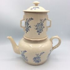 Grande théière en faïence