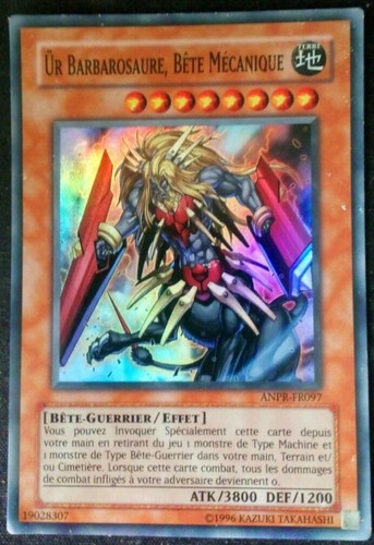 Carte ür - carte, yu-gi-ho! Ür