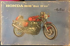 HELLER  1/8 JAPAUTO MOTO HONDA 950 SS BOL D'OR BOITE JAUNE 984