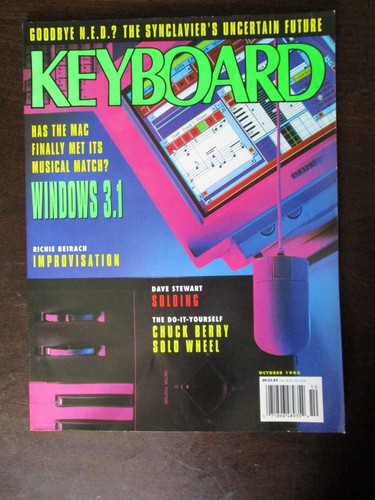 Keyboard magazine october 1992 - magazine,