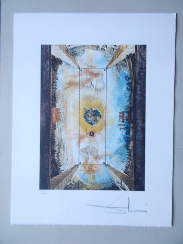 Lithographie salvador dali - lithographie,,