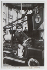 Voiture manège pompier Paris