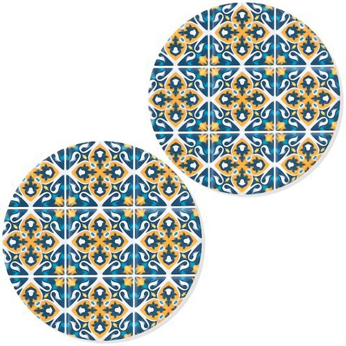 Set sous verres - set, carreaux