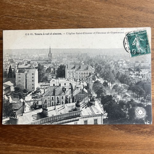 Cpa tours eglise saint - cpa,