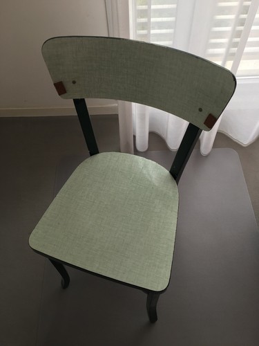 Chaise bois formica - et,