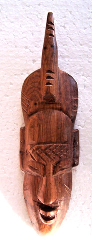Masque africain en - ),
