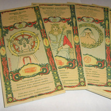 Ancien tarot divinatoire Mme