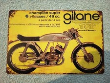 Tôle publicitaire Gitane