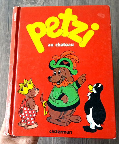 Petzi château hansen - bd,