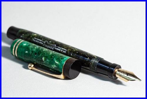 1930s jade malachite parker - jade,