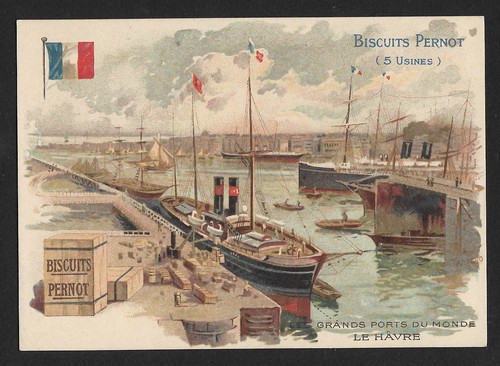 French biscuits pernot card - card,