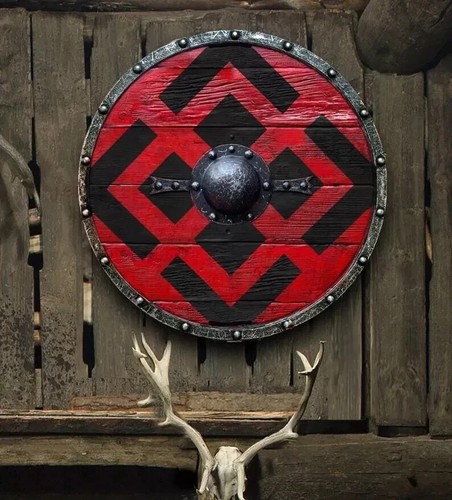 Bouclier viking rond - bouclier,