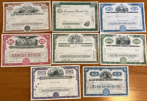 500 stock certificates your - certificates,
