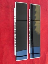 2 PLAQUES IMMATRICULATION