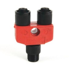 ALLEN BRADLEY - 898D-438Y-D8 - Safety Wired T port - Used