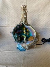 Lampe coquillage signé