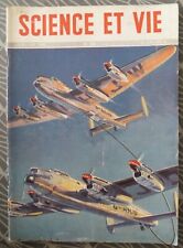 magazine Science et Vie janvier 1948 ravitaillement en vol antibiotiques choléra