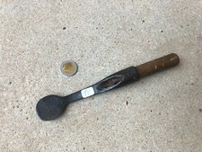 (n°12 ) OLD TOOL / OUTIL ANCIEN FORGÉE XIXe PELOU ECORCOIR RUSQUET 