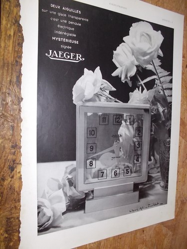 Jaeger pendule par laure albin - pendule,