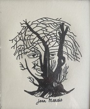 JEAN MARAIS Dessin Encre