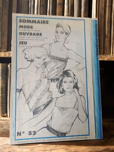 Patron couture ancien - , n°52