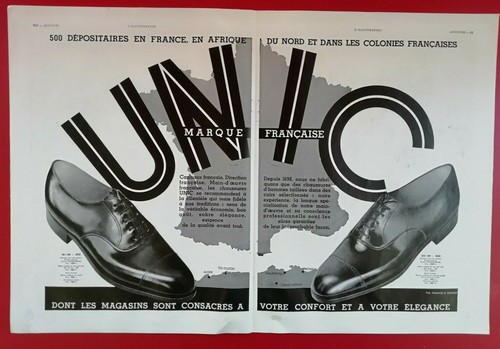Publicité 1932 chaussures - 1932,