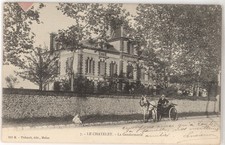 CPA SEINE ET MARNE - LE CHATELET - LA GENDARMERIE VERS 1900