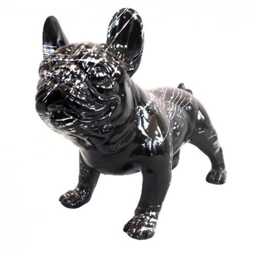 Statue chien résine - chien, en